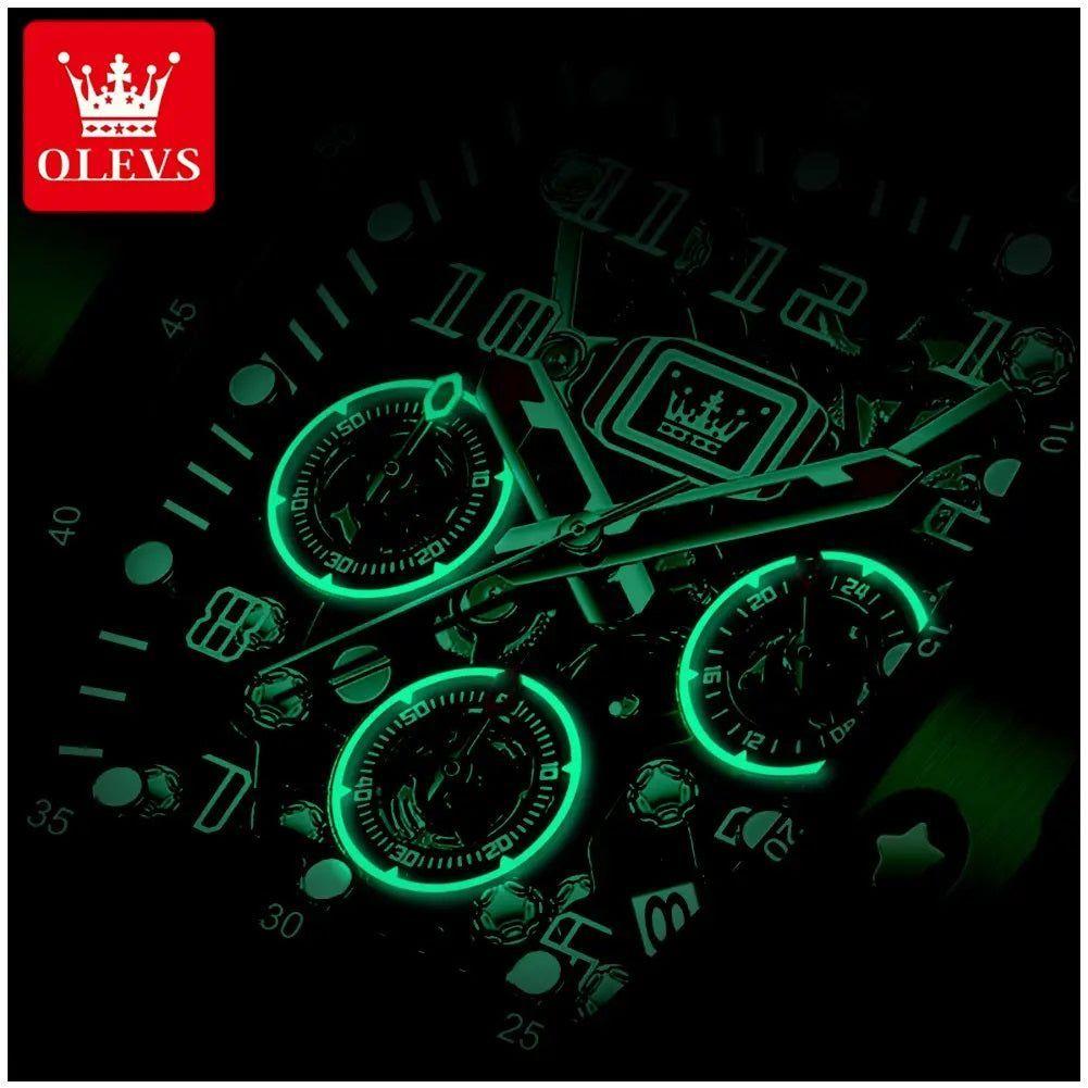 Reloj hombre con correa de silicona-8