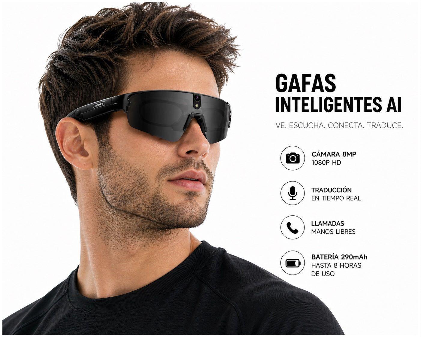 Gafas Inteligentes Bluetooth – Negro-2