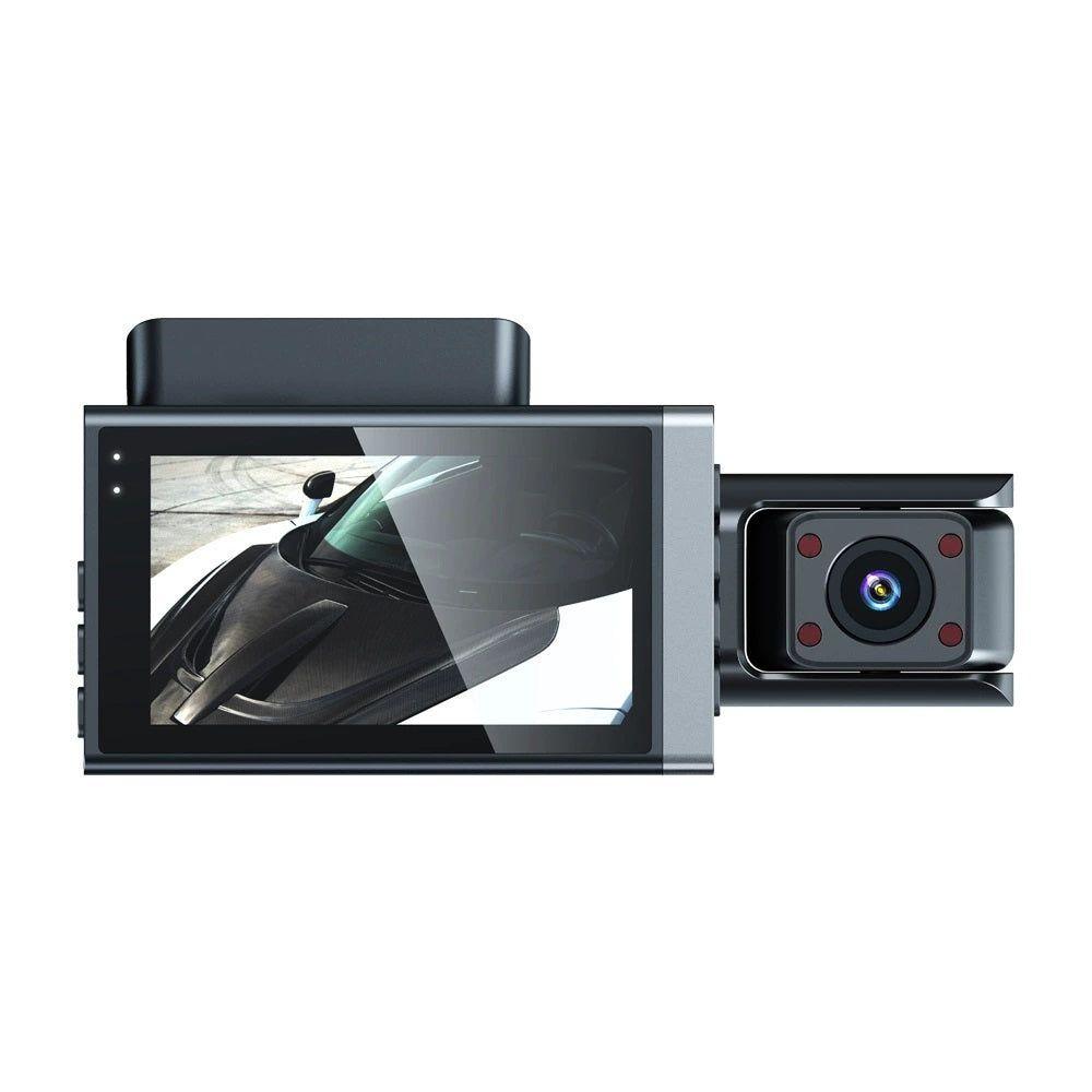 Dashcam 3 lentes 1080P con WiFi y pantalla 3?-7