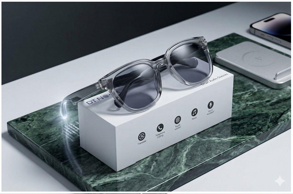 Lentes Bluetooth con audio y control táctil-6