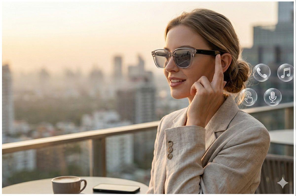 Lentes Bluetooth con audio y control táctil-8
