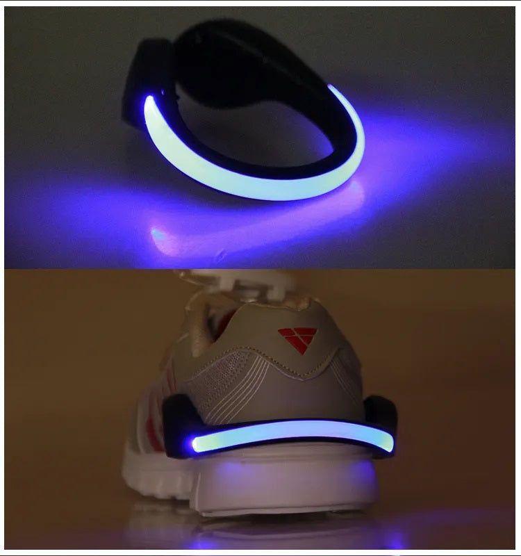 Luces LED deportivas para zapatillas, pack 2 – Azul-0