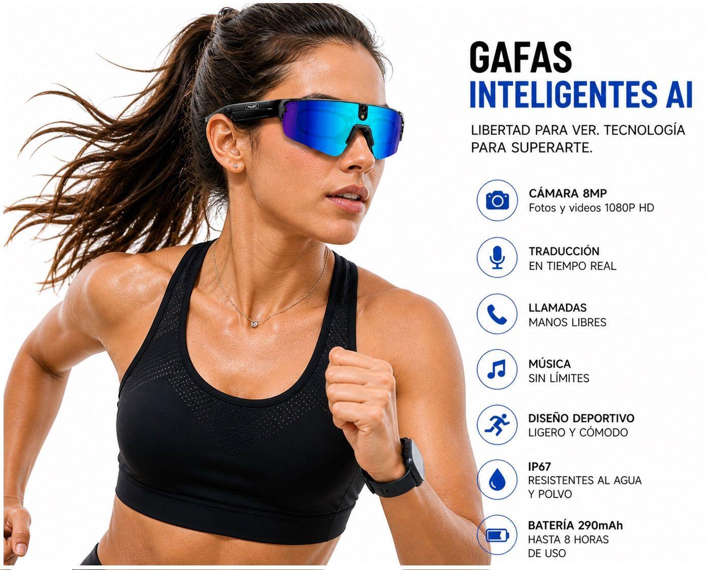Gafas Inteligentes Bluetooth – Blanco-8