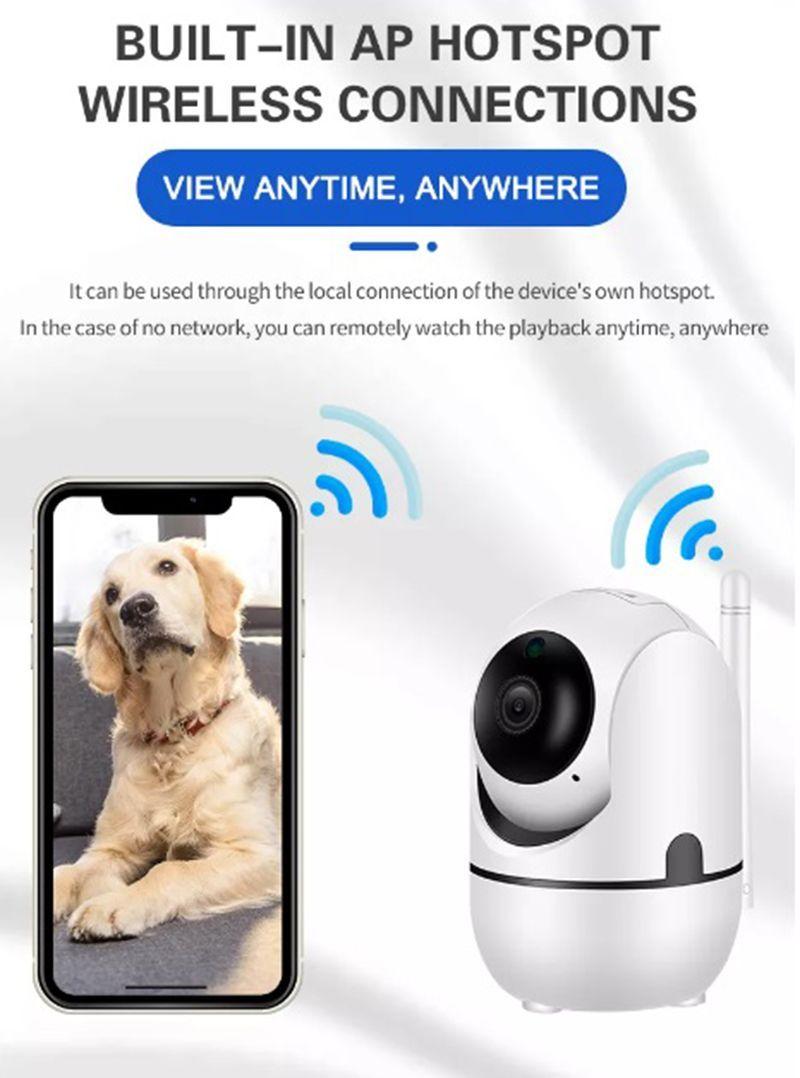 Cámara Inteligente WIFI 360° motorizada Full HD-2