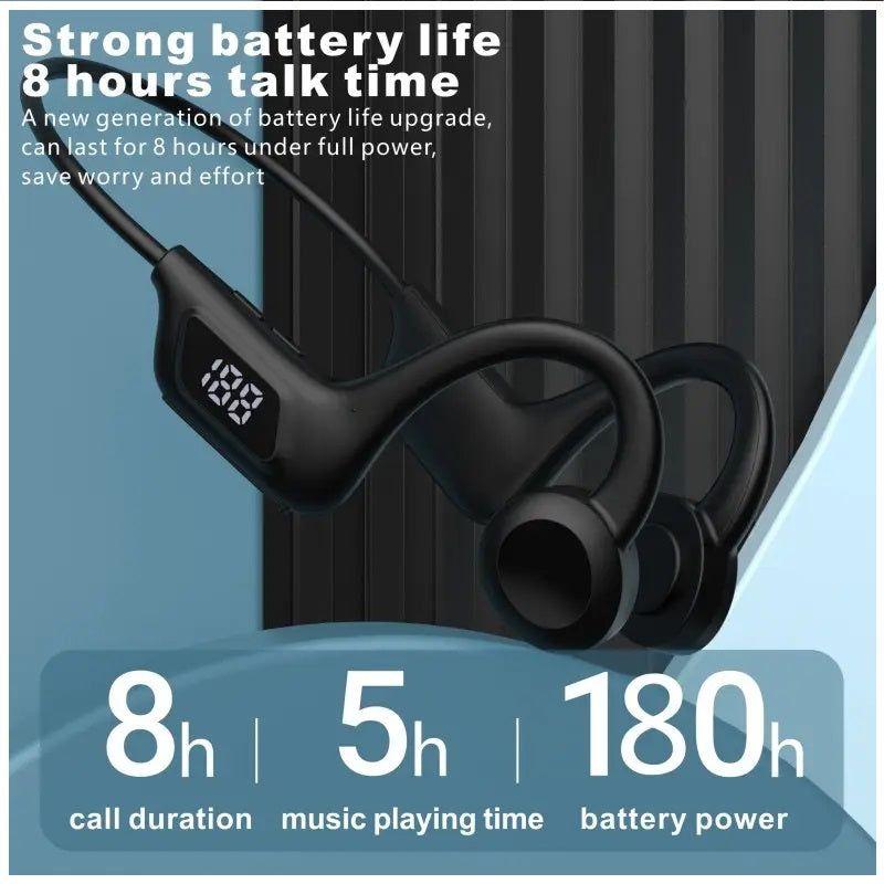 Audífonos Bluetooth Open-Ear Bone Conduction-6