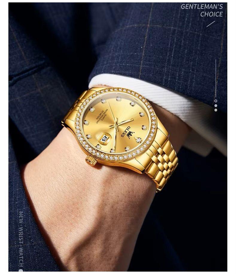 Reloj de Lujo para Hombre con Resistencia al Agua de 30 Metros-3