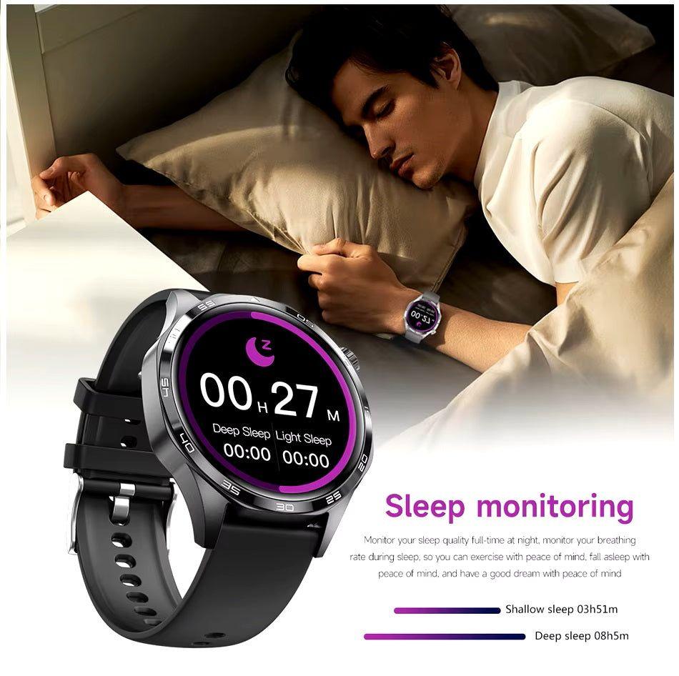 Smartwatch GT5 Pro con correa metálica-7