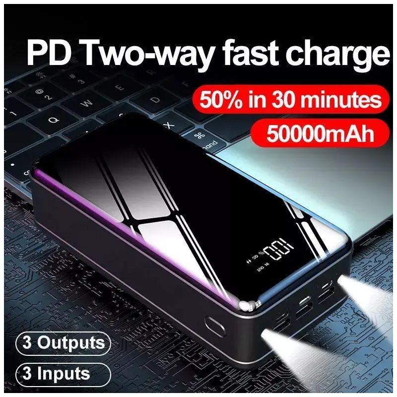Cargador Portátil Power Bank 50000 mAh 3USB-1
