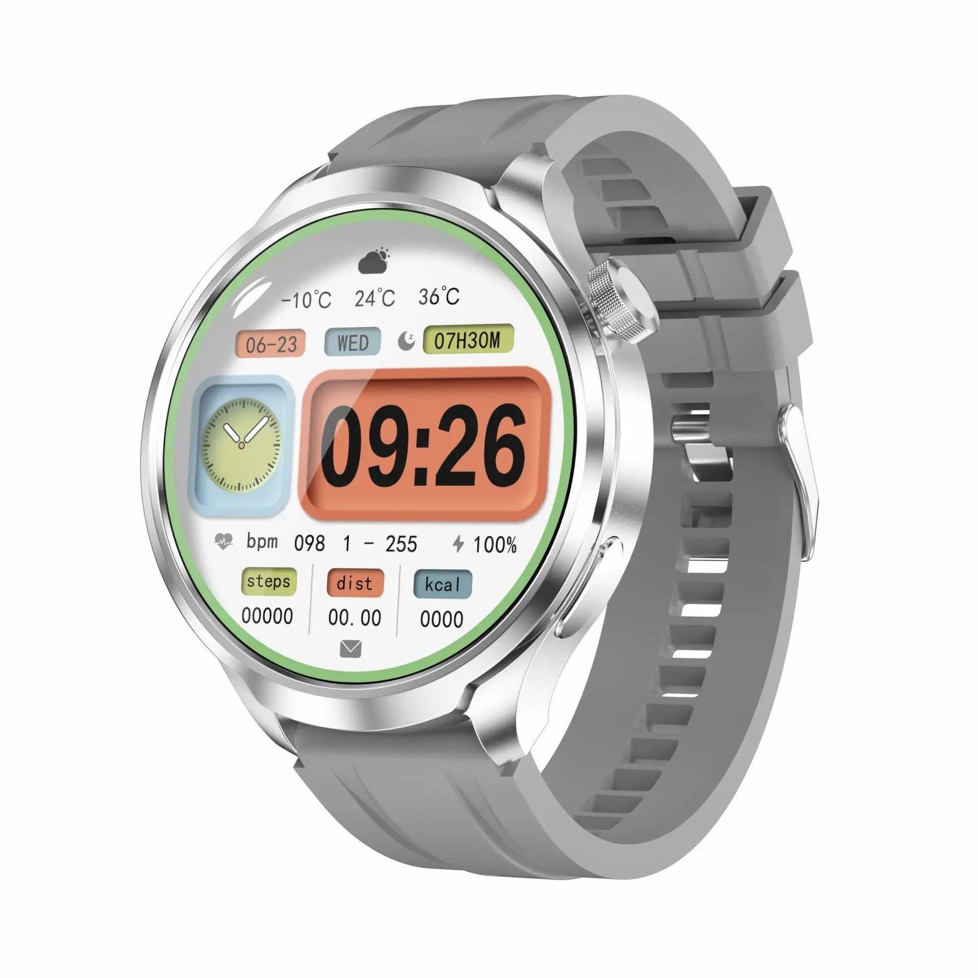 Smartwatch Bluetooth NFC Deporte Salud 300 mAh Notificaciones Compatible-3