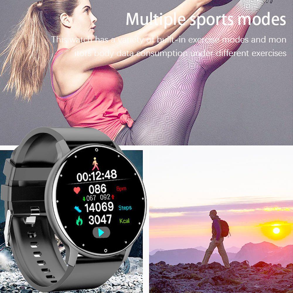 Smartwatch ZL02 deportivo azul-7