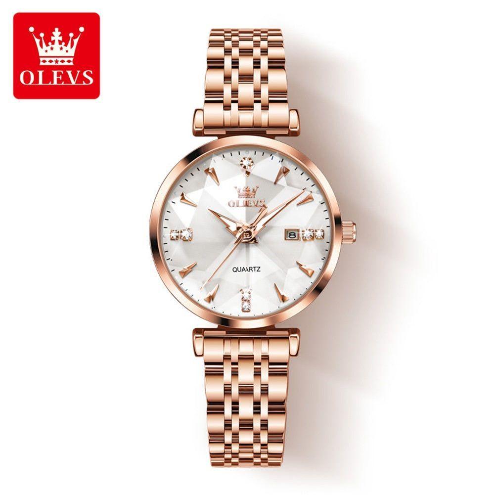 Reloj Cuarzo Mujer – Esfera Azul – clara-0