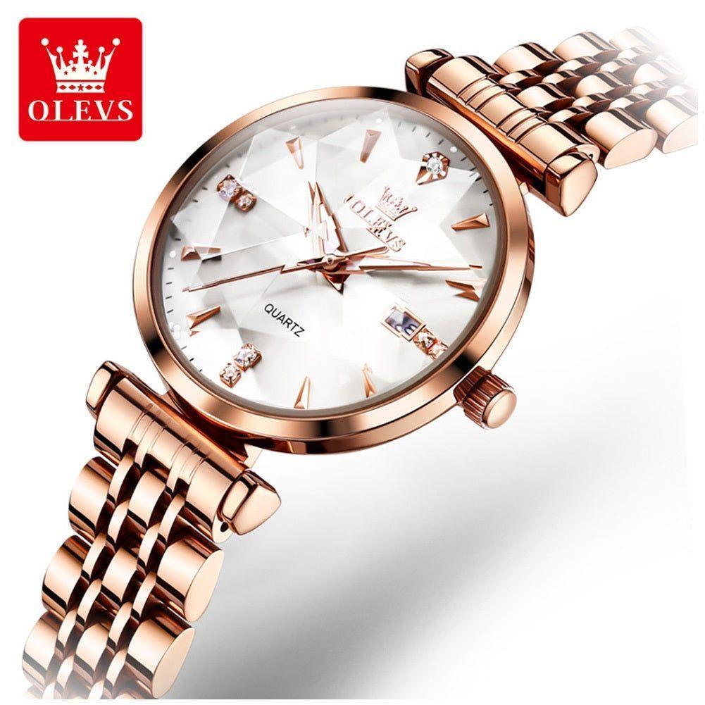 Reloj Cuarzo Mujer – Esfera Azul – clara-4