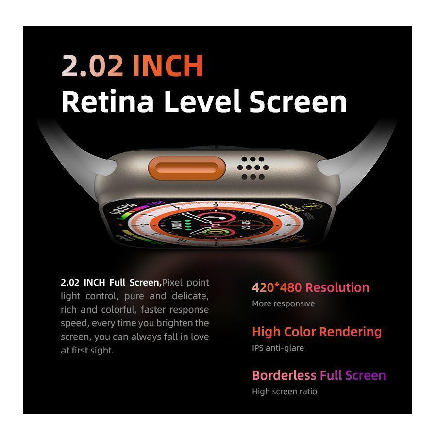 Reloj Inteligente Smartwatch Bluetooth HW8 ULTRA-3