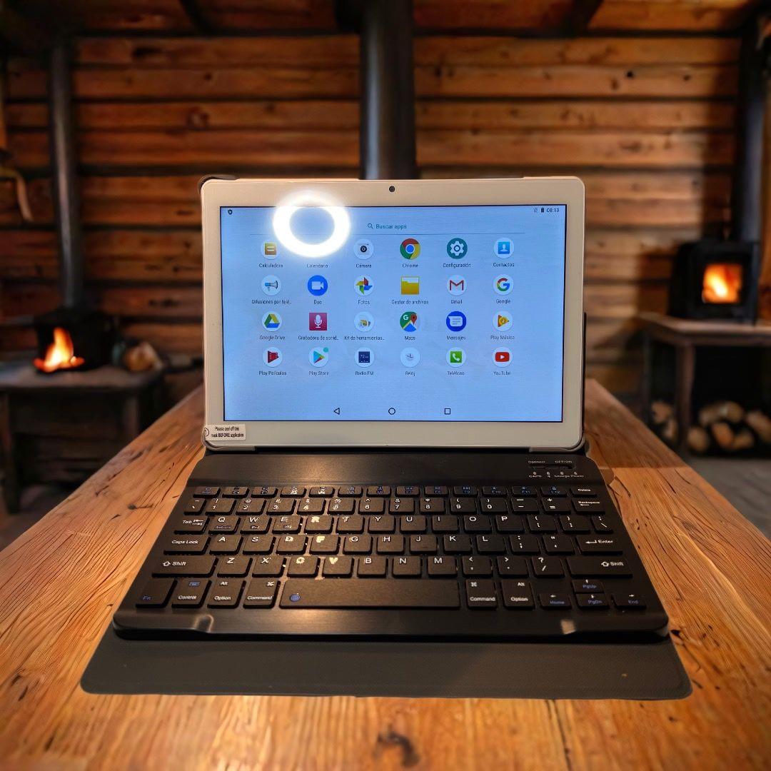 Tablet Octa Core 10.1 Pulgadas Batería 6000mAh 4G LTE WIFI BT Teclado Inalámbrico-3