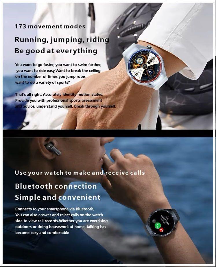 Smartwatch Deportivo OLED Multifuncional Compatible IOS Android Notificaciones-4