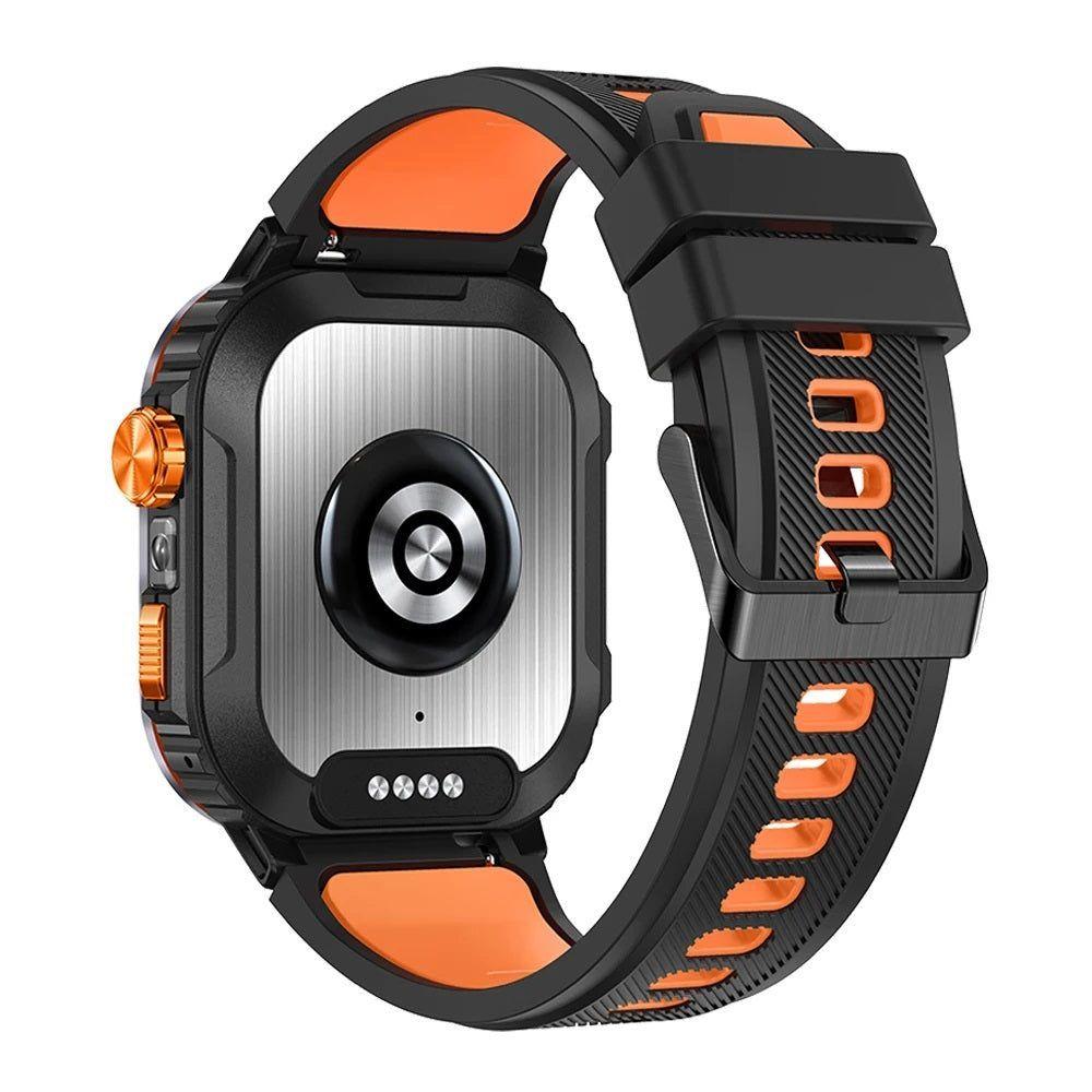 Smartwatch Deportivo Llamadas Bluetooth Música Linterna IP68 Monitor Salud y Deporte -3