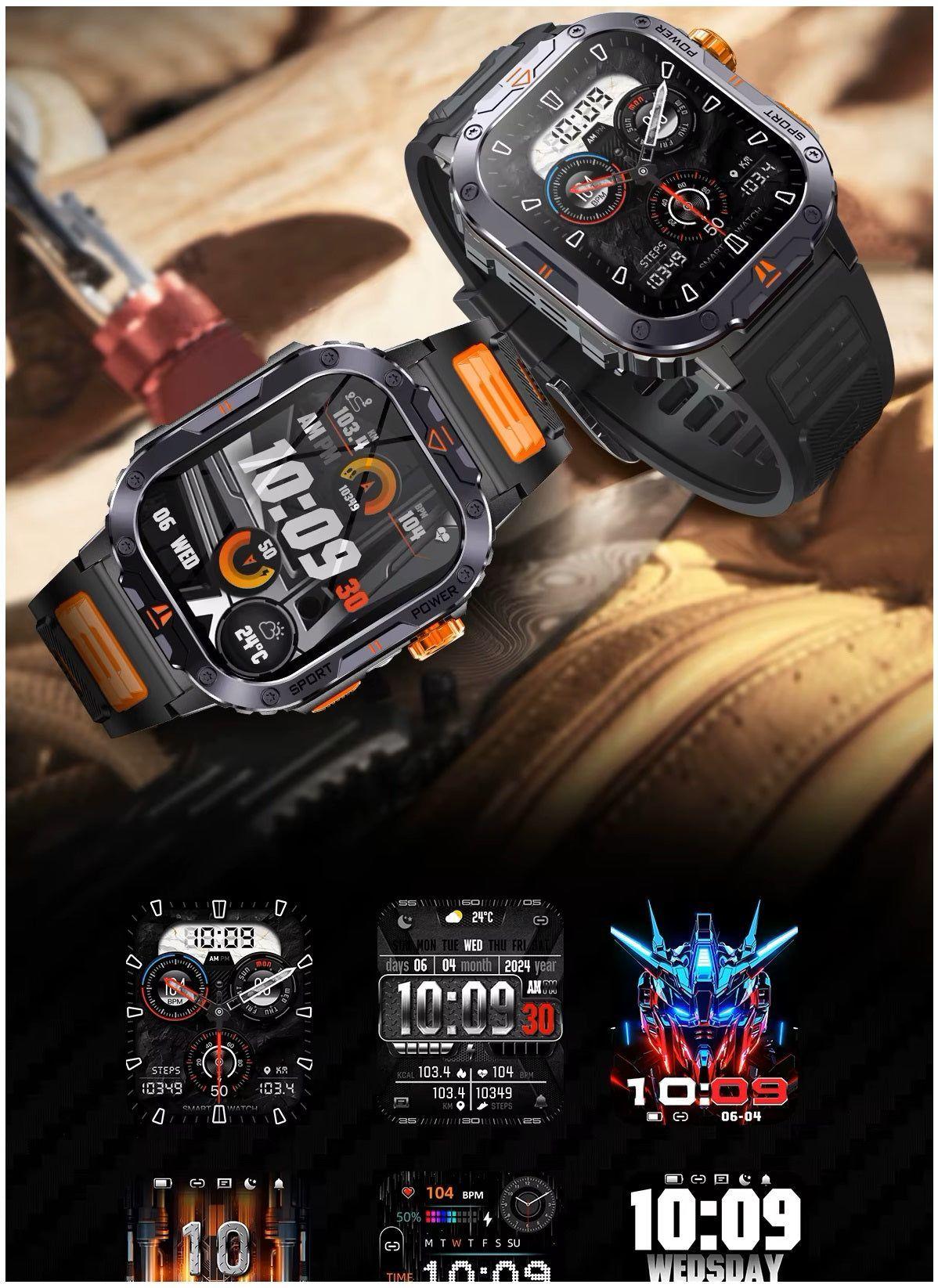 Smartwatch NX20 para iOS y Android – naranja-8
