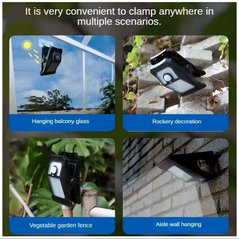 Luz solar LED clip 2000 mAh frí-5