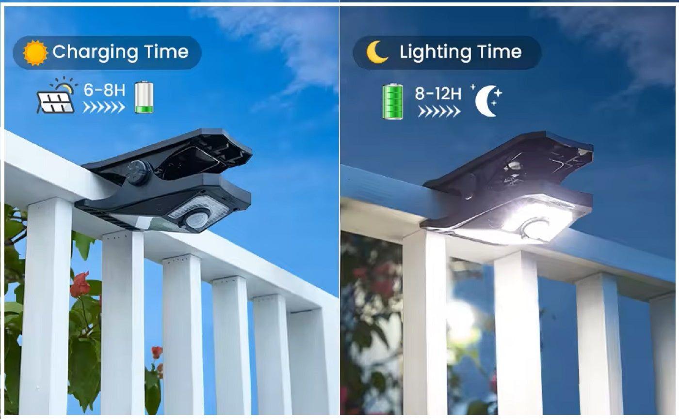 Luz solar LED clip 2000 mAh frí-8