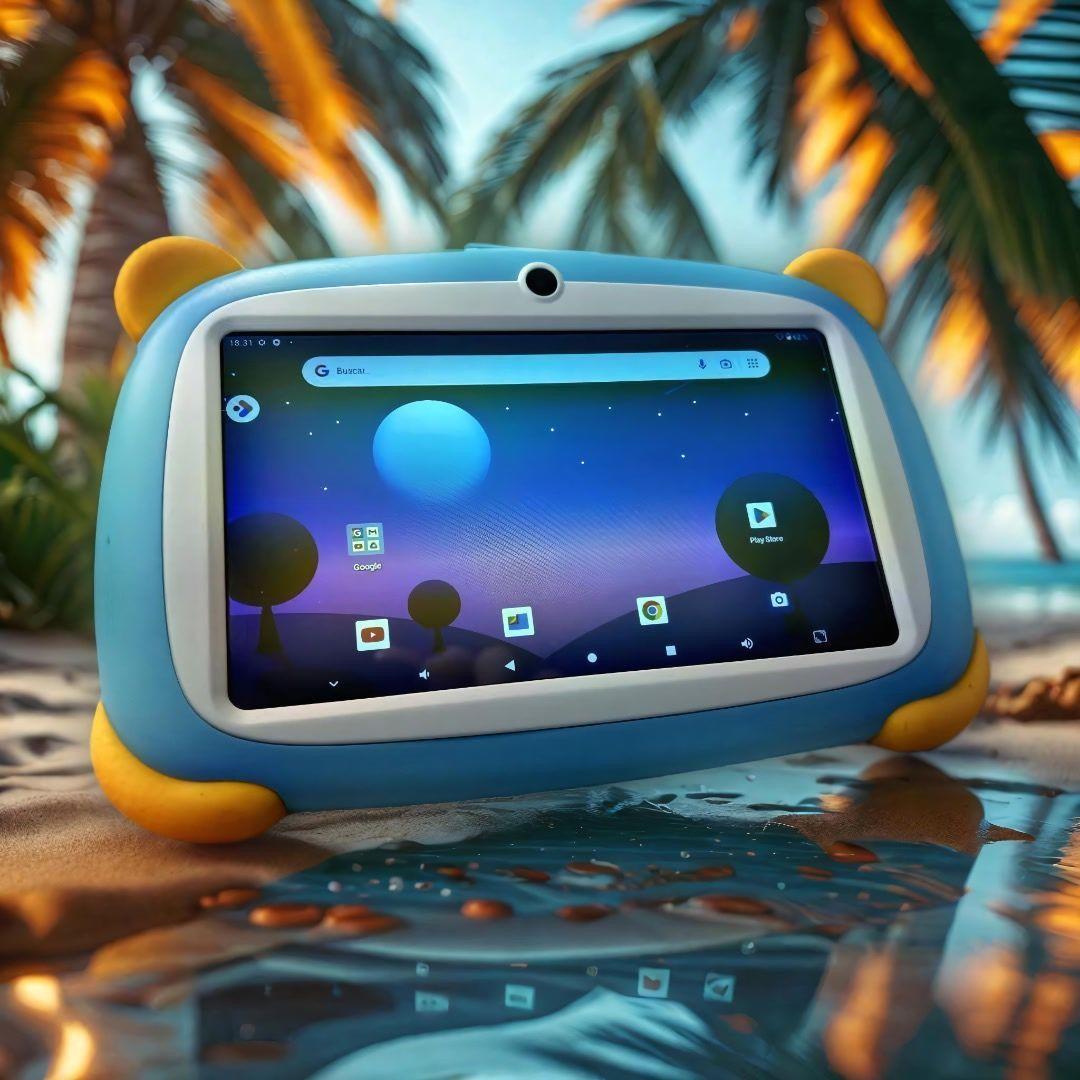 Tablet Infantil Android 13 Quad Core 1.5Ghz 2GB RAM 32 ROM 3000mAh 7 Pulgadas 2 Cámaras-4