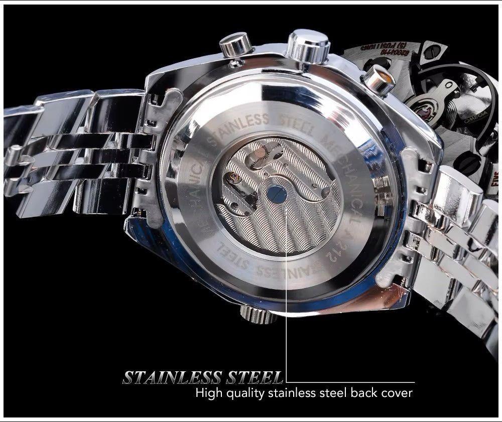 Reloj automático hombre con cronógrafo-5