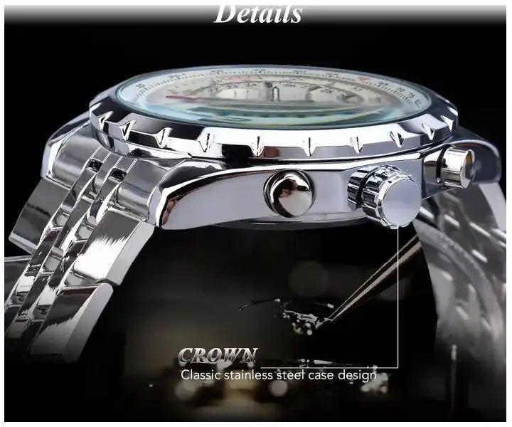 Reloj automático hombre con cronógrafo-6
