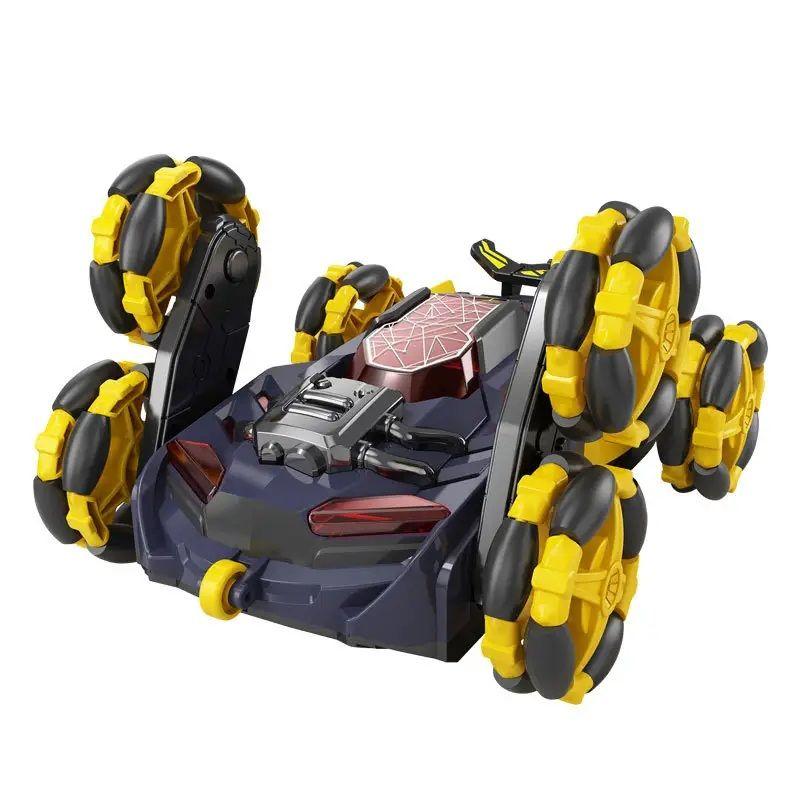 Auto control Remoto Acrobático 6 Ruedas Giros 360° Luz Led-0