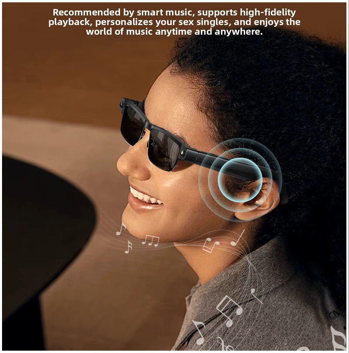 Gafas inteligentes con cámara 8 MP y traducción-8