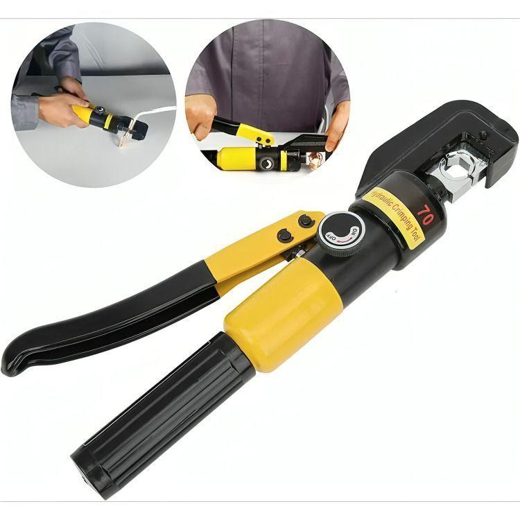 Alicate Aprieta Terminales Prensa Hidraulico -2