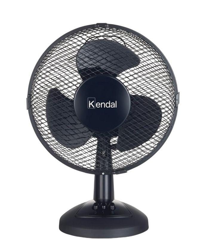 Ventilador de Sobremesa 9 Pulgadas KVS-9DN Negro  Kendal-1