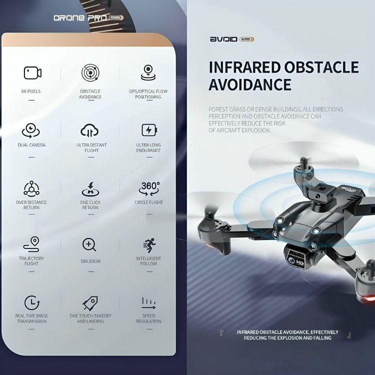 Dron s199 con GPS y Camaras-3