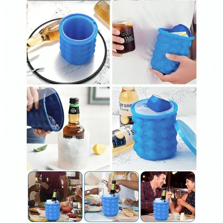 Molde Cubeta Para Hacer Hielos De Hielo-3