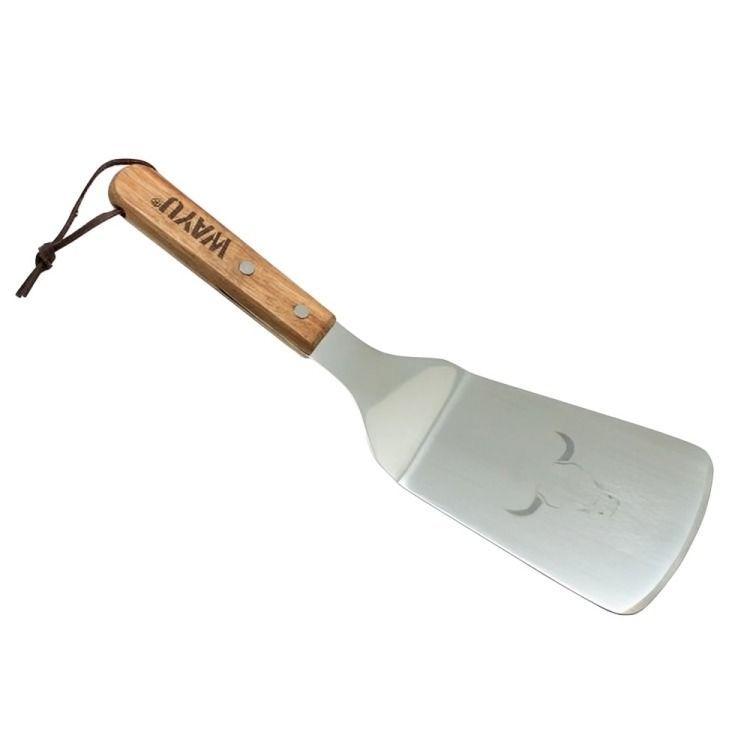 Espatula Wayu Mango Madera Parrilla Cocina Antiadherente-2