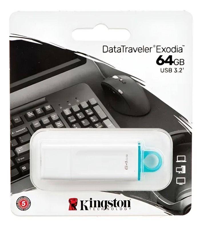 PENDRIVE EXODIA 3.2 -64GB BLANCO DTX/64GB-3
