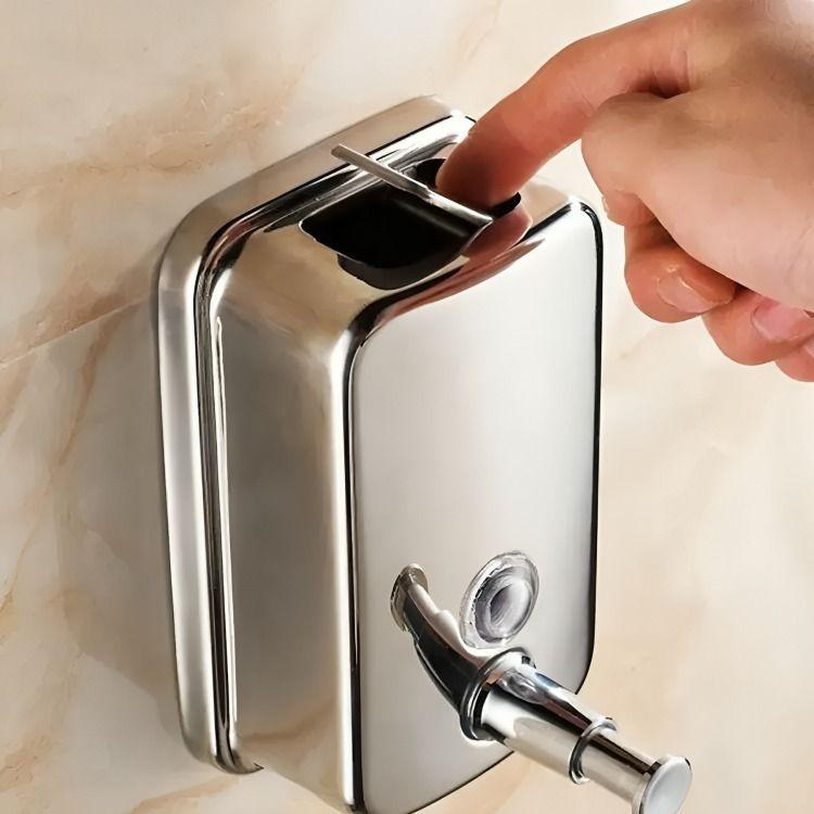 Dispensador Jabón Liquido Acero Inoxidable 500ml -2