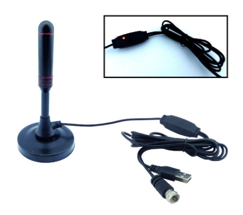 ANTENA TV DIGITAL CON IMAN CON BOOSTER HD OTAU-2