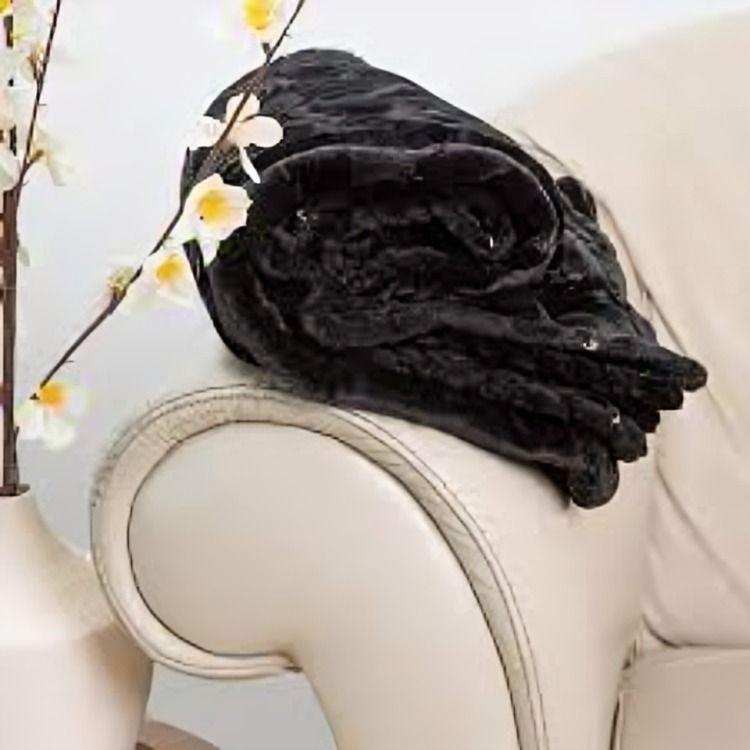 Manta Softy Lisa / Blanco – Doral 127×152 cm.-1