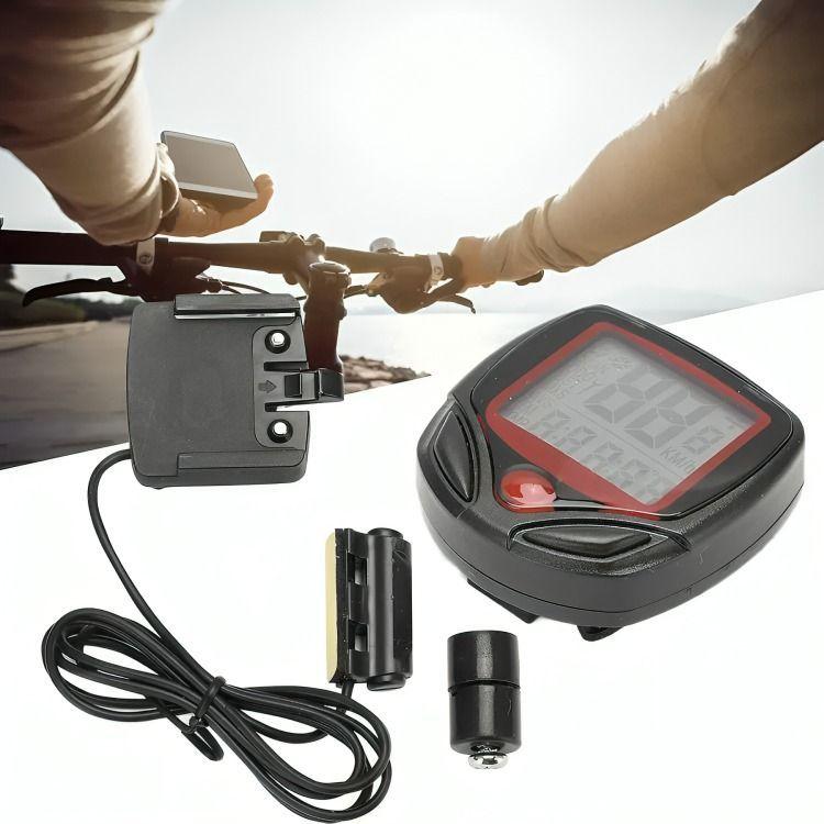 Velocimetro Para Bicicleta 15 Funciones-2