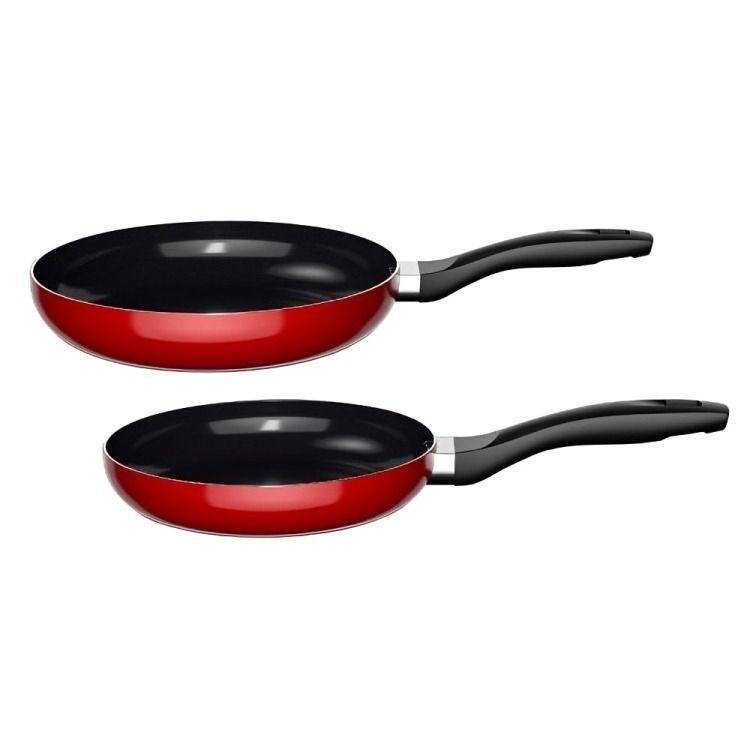 Batería de Cocina 15 Piezas Omni Red Aluminio Antiadherente-3