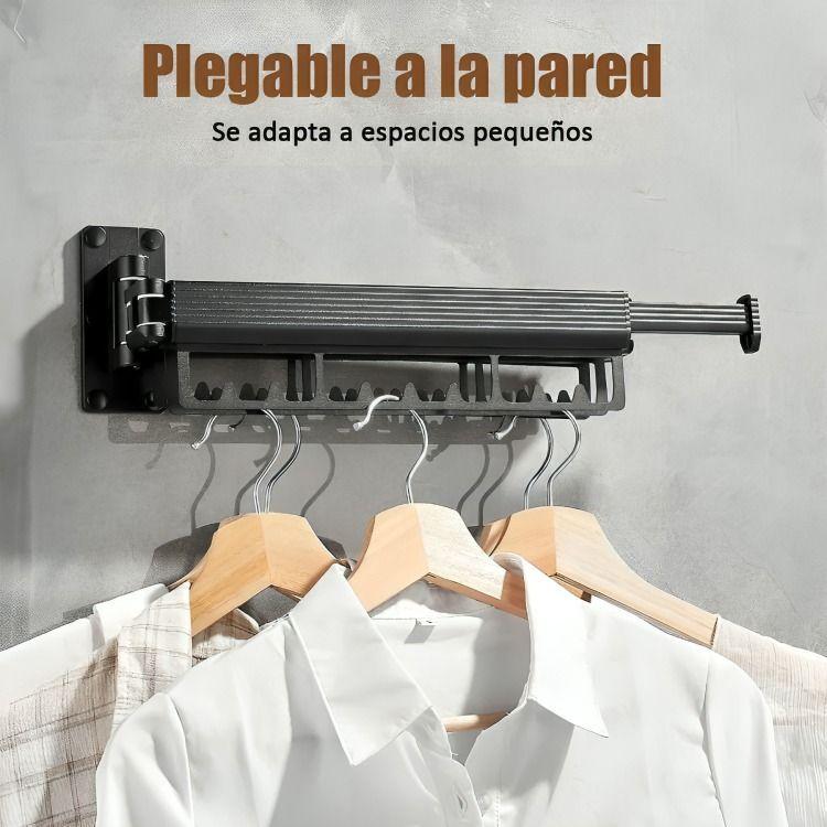 Tendedero Plegable Colgadores De Ropa Ajustable-5