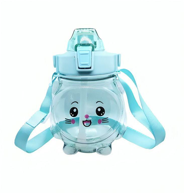 Botella Agua Antiderrame Kawaii -2
