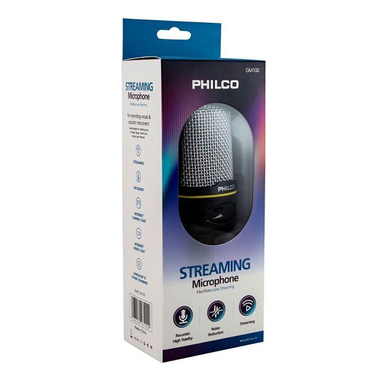 MICROFONO CONDENSADOR GAMER/STREAMER C/TRIPODE-2