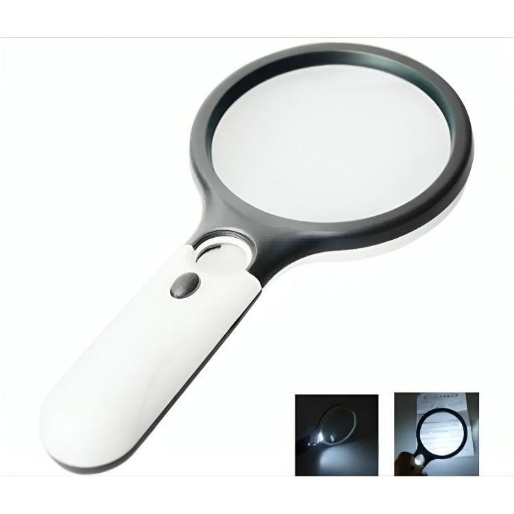 Microscopio Lupa De Bolsillo Luz Led/uv 60x-1