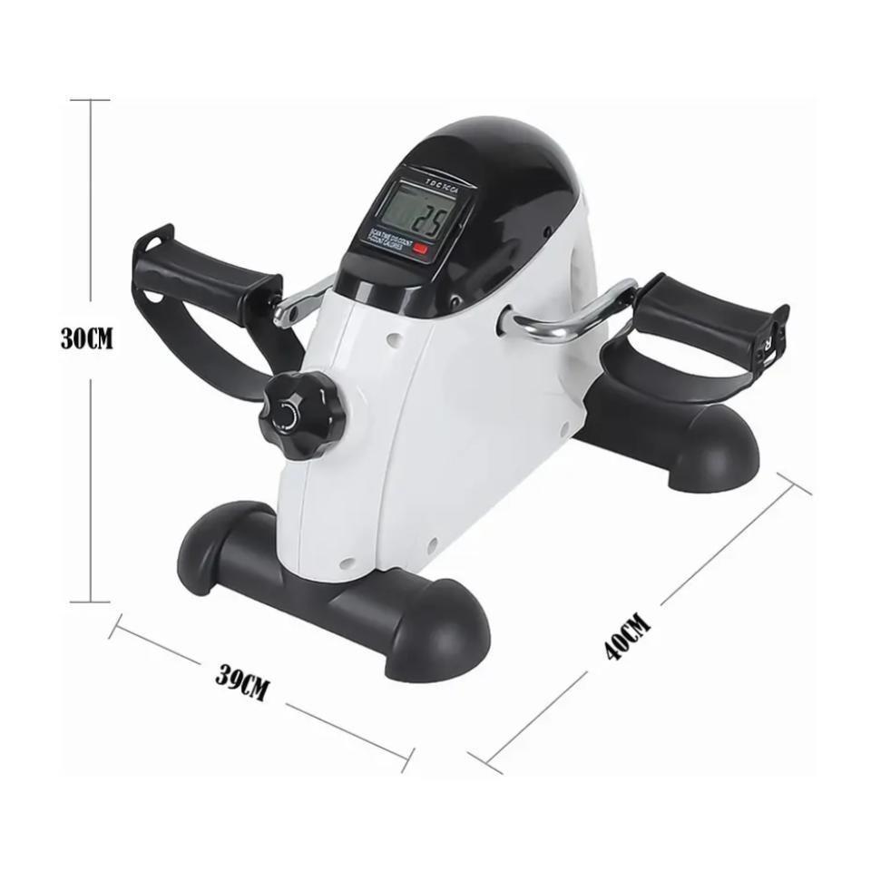 Pedalera Mini Bici Entrenamiento Manos Y Pies Con Contador-3