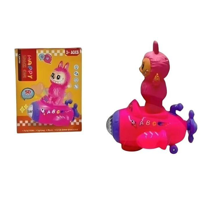 PAK DE 3 AVION   LABUBU LUZ Y SONIDO -2