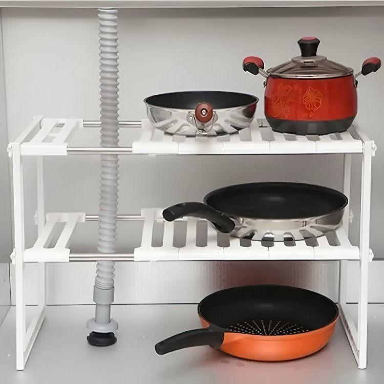 Organizador Estantes De Cocina Multiuso Organizador De Olla-2