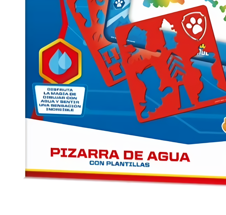 Pizarra de Agua con Plantillas Paw Patrol – Nickelodeon-2