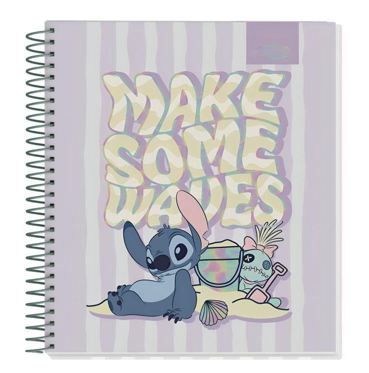 PACK 8PCS CUADERNOS 120HJ STITCH WAVES ARTEL 2932-1