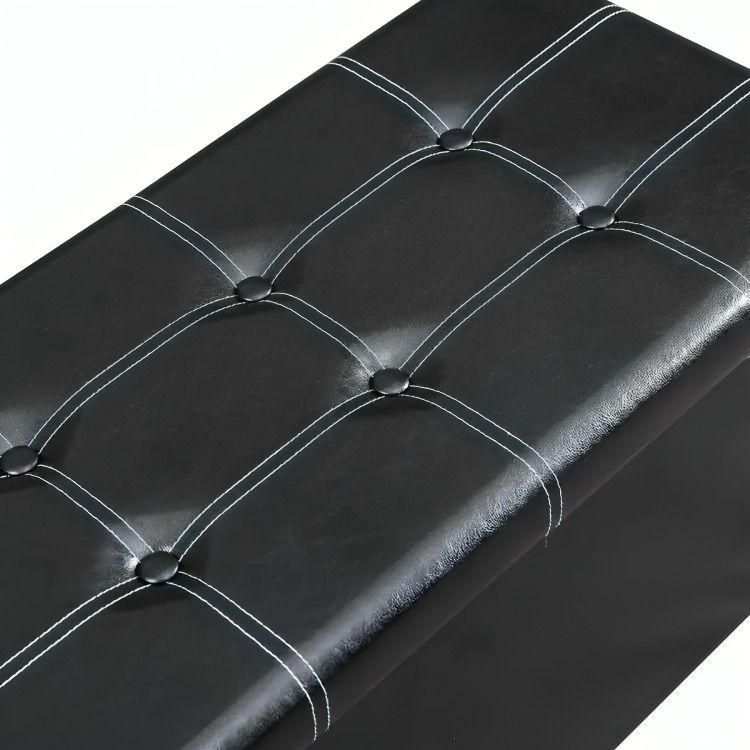 Banqueta Baul Puff Baul Organizador Puff Sillon Tamaño76x38cm-2