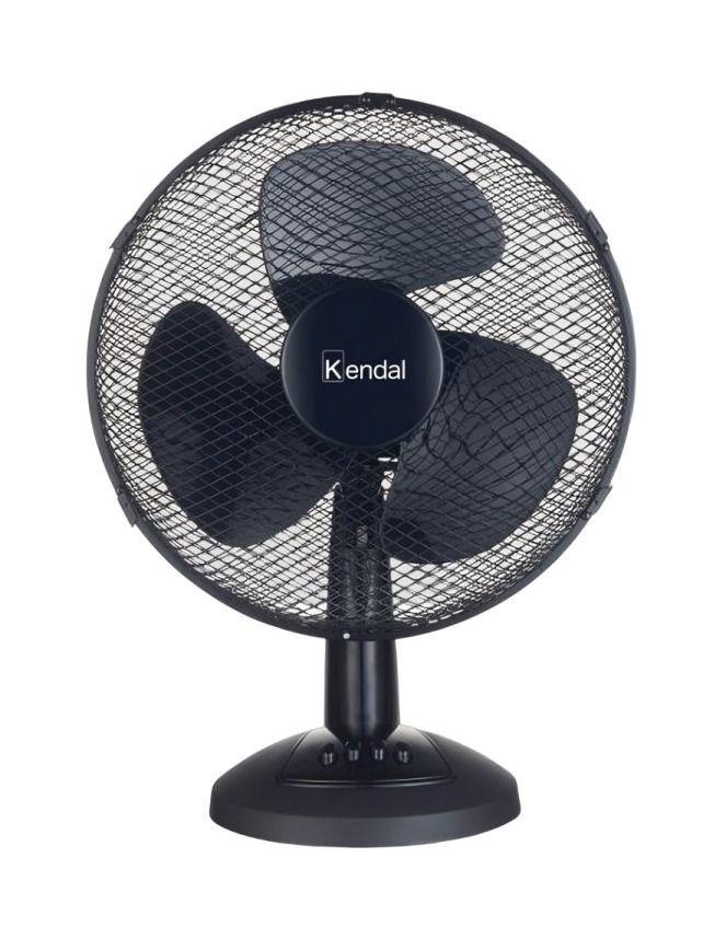 Ventilador Sobremesa 12 Pulgadas KVS-12DN Negro Kendal-0